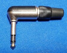 Neutrik NP3RCS Right Angle Stereo Jack Plug NOS