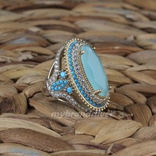 Aquamarine Ladie's Ring