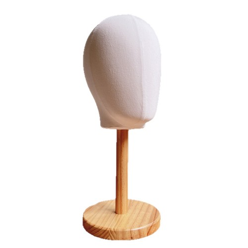 Mannequin head with wooden - mannequin,