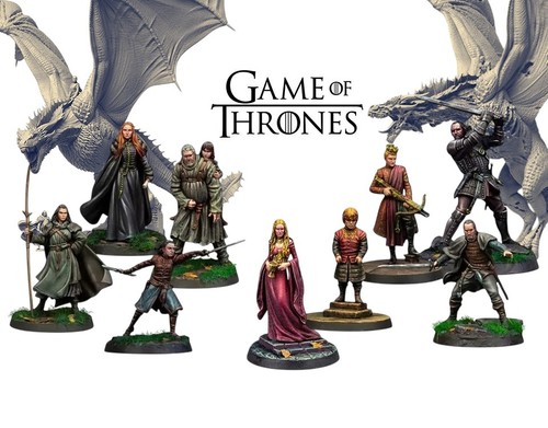 Game thrones miniatures - game,