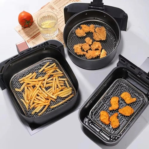 Square air fryer racks three - air,