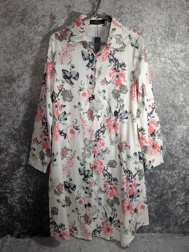 Zanzea floral longline - floral,