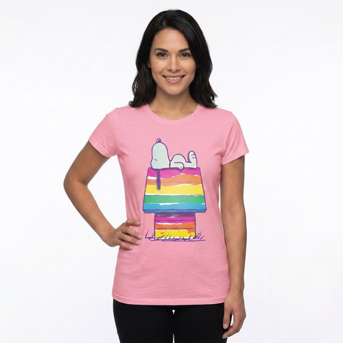 Peanuts rainbow snoopy - peanuts, dog