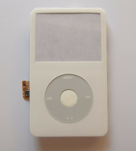White front housing - white, button
