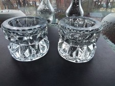 Two Bohemia Glass Lead Crystal