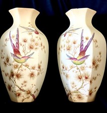 Antique Crown Ducal Pair Vases