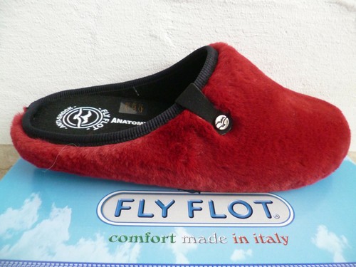 Fly flot slippers clogs red - slippers,