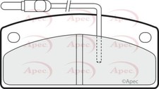 Apec brake pads - pads, front