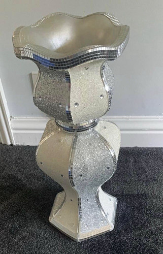 Silver mirrored mosaic - mirrored,