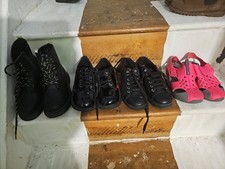 Clarks Girls School Black Shoes Bundle Size 12 and 1  UK
