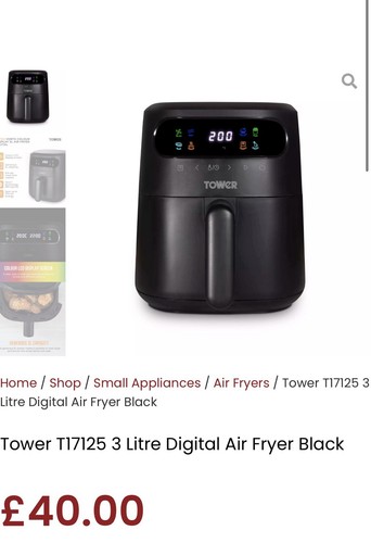 Tower t17125 vortx - t17125, digital