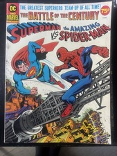 ORIGINAL 1970s First Marvel with DC Comic Superman Vs The Amazing Spider Man #1