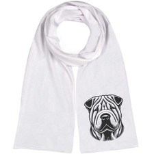 'Chinese Shar-Pei' Lightweight Scarf / Wrap (SC00032995)