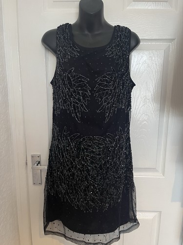 Black evening dress - black,