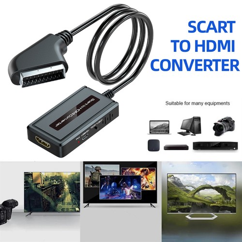 Scart hdmi converter cable - scart, to