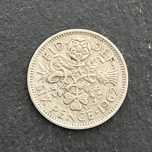 1962 sixpence - 1962,