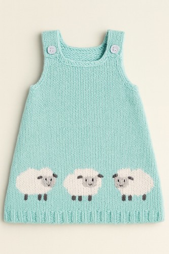 Turquoise baby sleeveless - baby's,