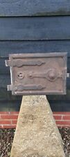 Cast Iron Bread Oven Door Old Antique Range Door 