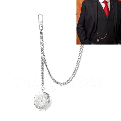 Silver colour single albert - colour,