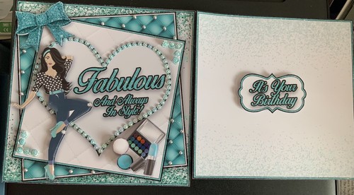 Handcrafted birthday card - handcrafted,