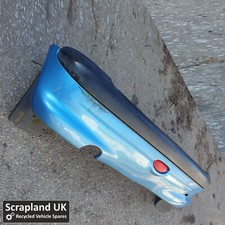 PEUGEOT 206 Pre-facelift 1998-2003 Blue Rear Bumper
