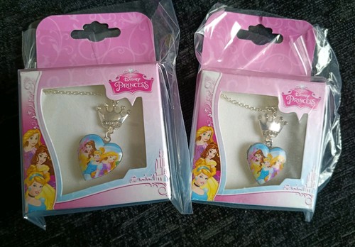 Disney princess heart pendant - princess,