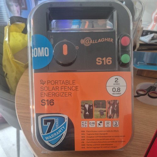 Gallagher s16 battery fence - gallagher,