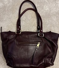 Hobbs Burgundy Leather Grab