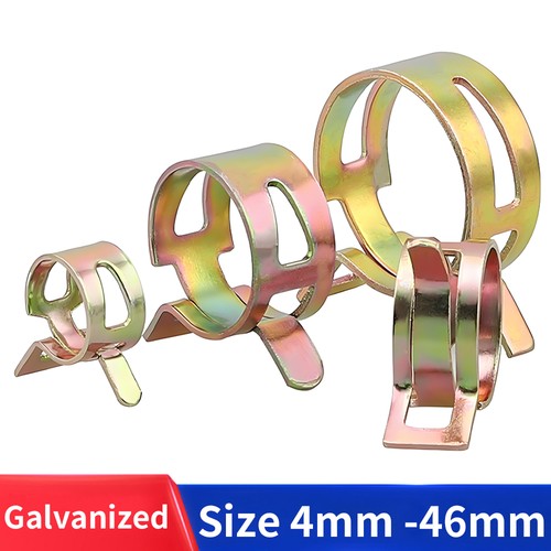 Fuel line hose spring - hose, clips