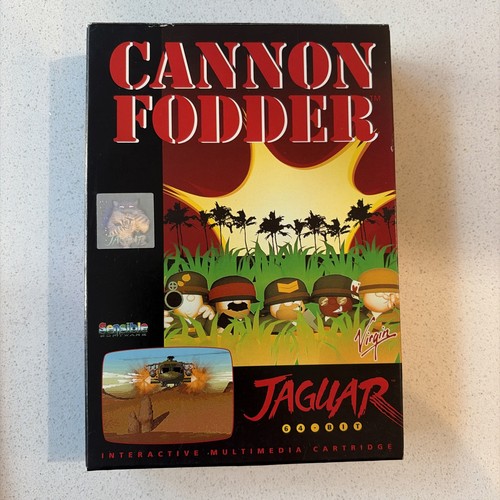 Cannon fodder atari jaguar - fodder,