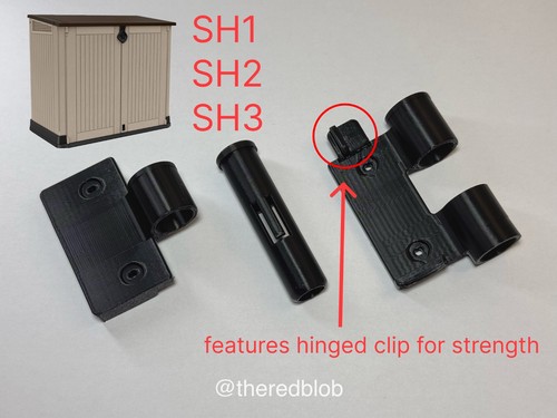 Replacement hinges hinge - 2x,