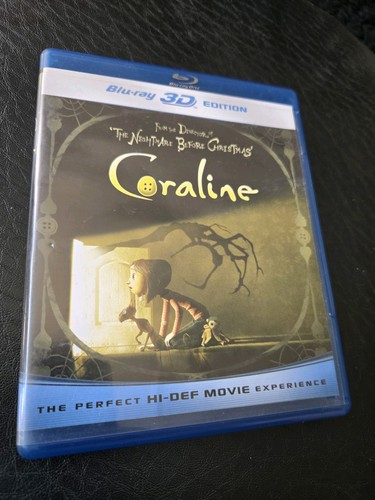 Coraline blu ray - 3d, edition