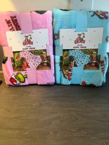Grinch christmas blanket - grinch,
