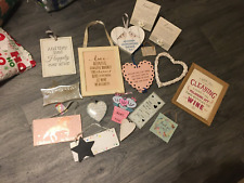 wall plaques shabby chic .mixed lot