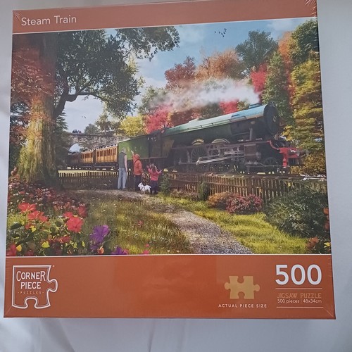 Steam train 500 piece - train,