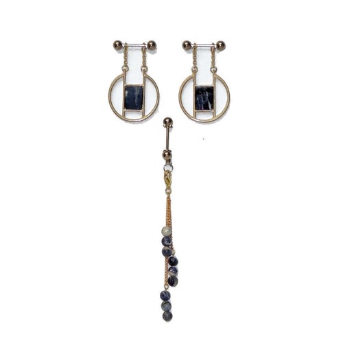 Pierced nipple charms - pierced, with