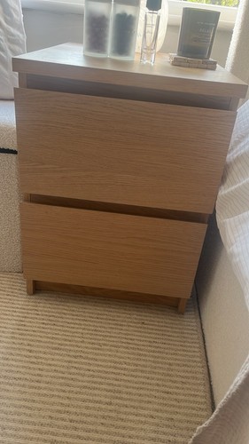 Ikea malm bedside table - malm,