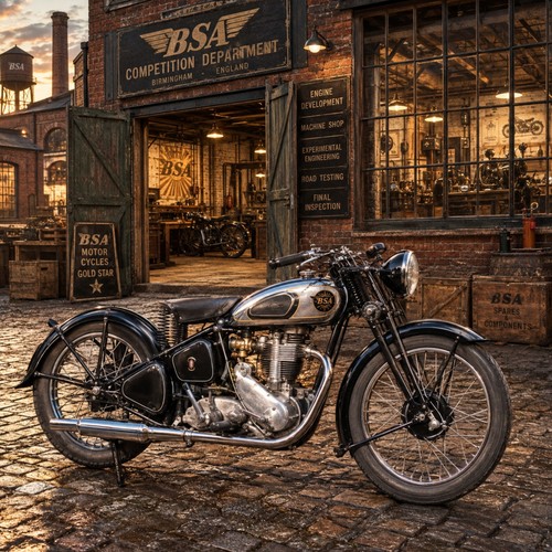 1939 bsa gold star classic - 1939,