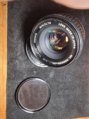 Minolta rokkor 50mm - minolta, mc