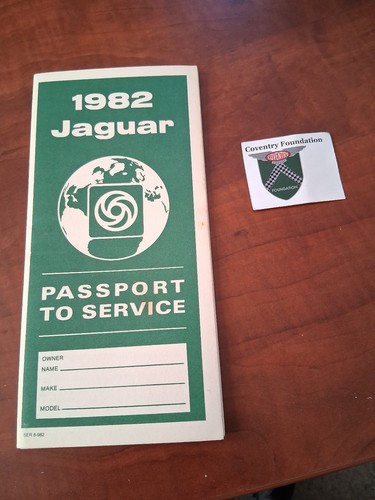 Original 1982 jaguar passport - jaguar,