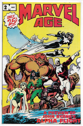 Marvel age comics - marvel,