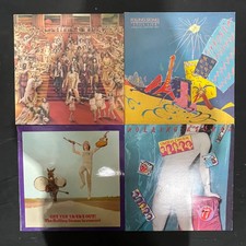 Rolling Stones 5 x Vinyl Record LP Job Lot Get Yer Ya-Ya Still Life Under Cover