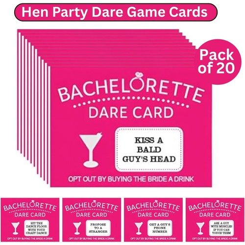 Hen night party dare - hen, games