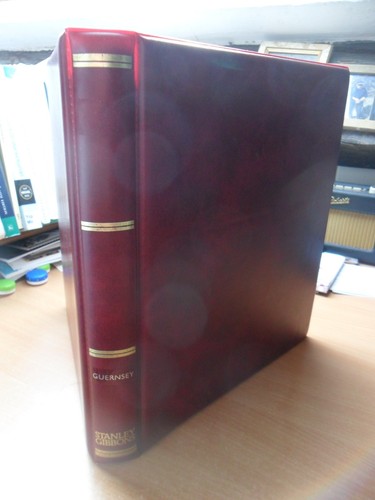 Stanley gibbons guernsey album - stanley,