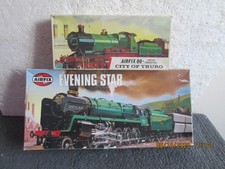 OO  AIRFIX    EVENING STAR LOCO +  CITY OF TRURO     MODEL KITS    see des