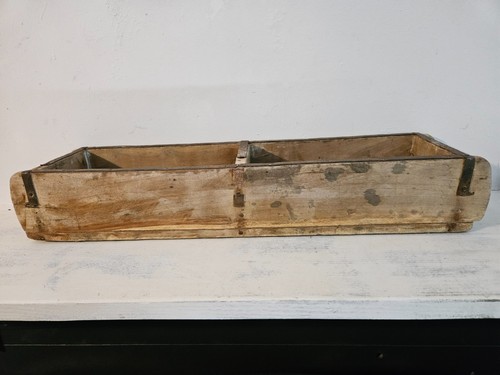 Vintage indian wooden double - wooden,