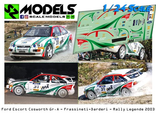Rally decal set ford - 1/24,