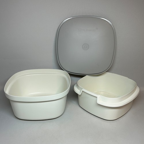 Vintage tupperware square - vintage,