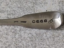 ANTIQUE STERLING SILVER SPOON-