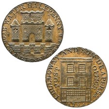 1794 CONDER HALF PENNY TOKEN